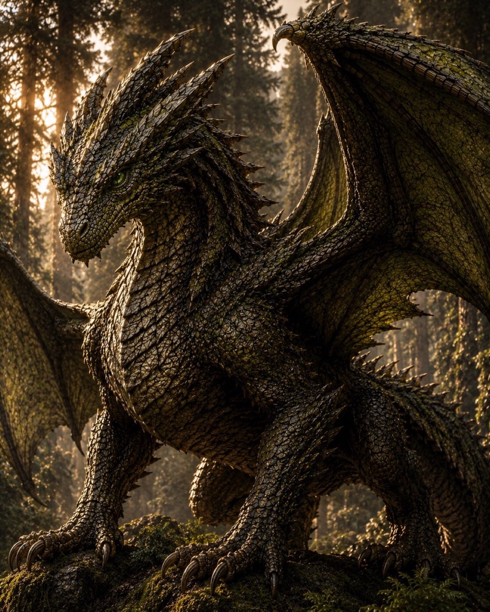 Gravok adult dragon official artwork