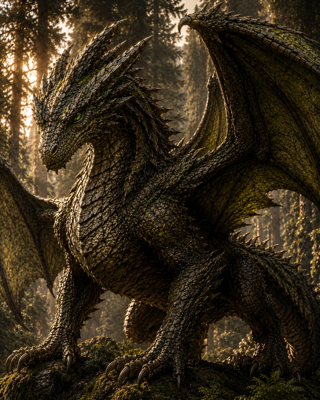 Gravok adult dragon official artwork