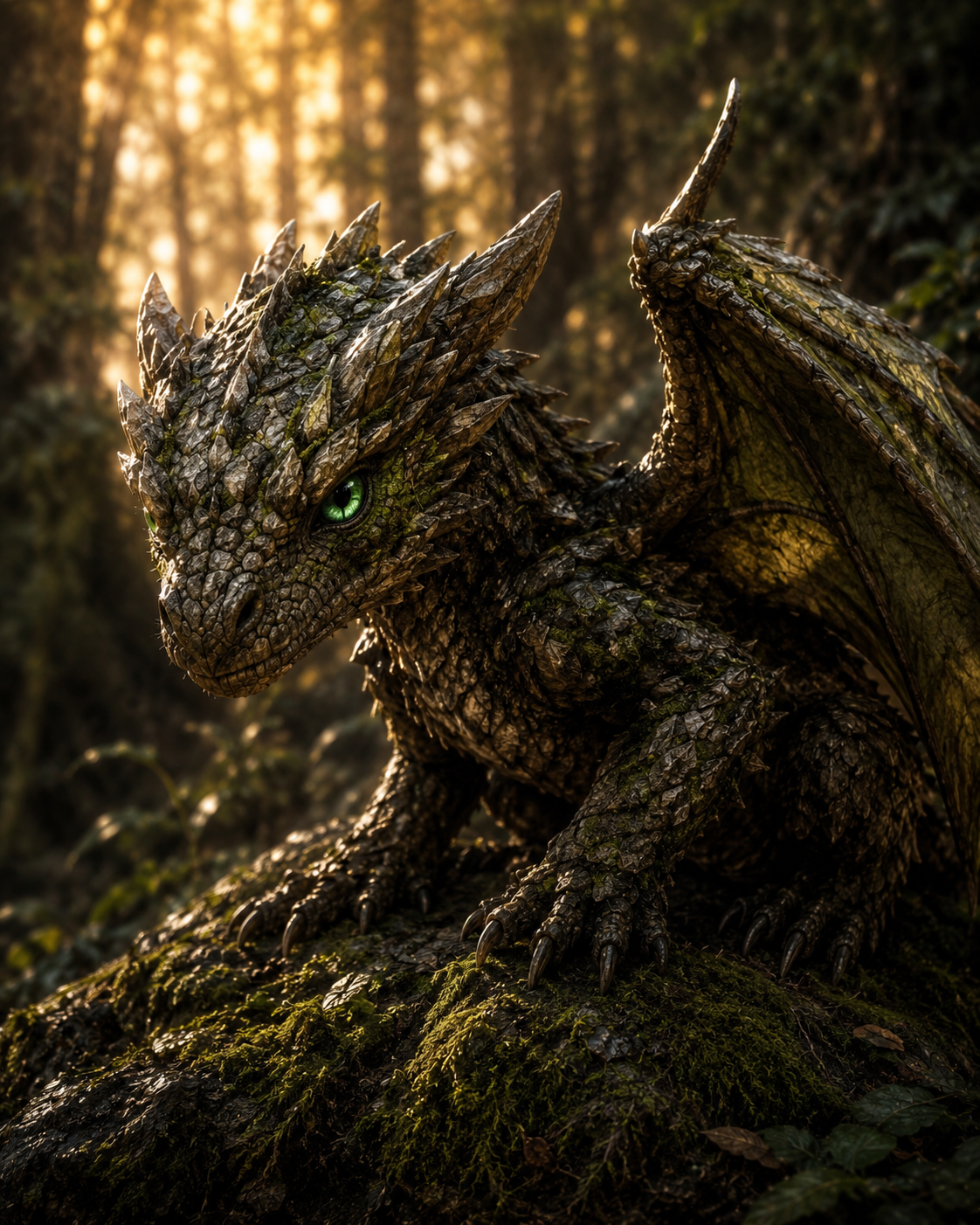 Gravok hatchling official artwork