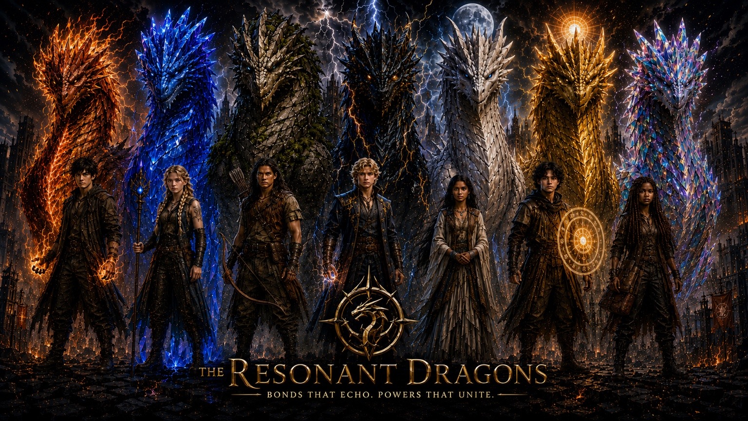 The Resonant Dragons - Seven Guardians and Seven Dragons